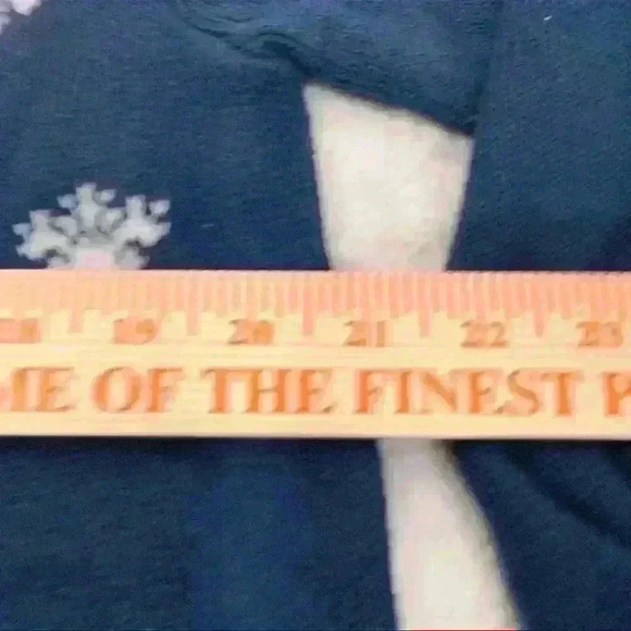 UGLY CHRISTMAS Sweater Men’s Light Up LED Blue Sz L Holiday Casual Party - Picture 7 of 10